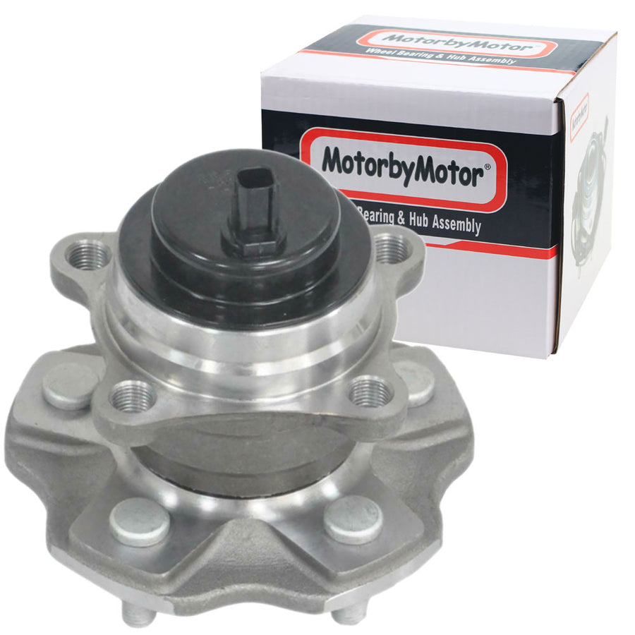 MotorbyMotor 512364 Rear Wheel Bearing Hub Assembly for Lexus RX350/RX350L/RX450H, Toyota Highlander