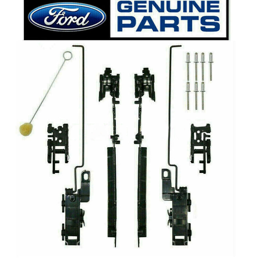 Ford genuine parts sunroof repair kit components.