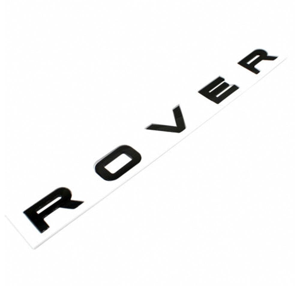 Range Rover Emblem kit Hood Letter Glossy Black – AFA-Motors
