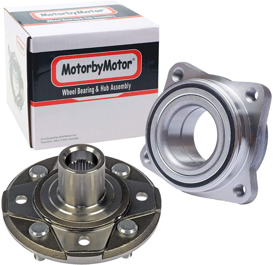 Front Wheel Bearing & Hub Assembly Fits for 1997 Acura CL, 1990-1997 Honda Accord Wheel Hub w/4 Lugs-930-466, 513098