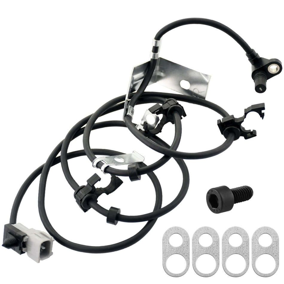 Front Passenger Side Wheel Speed ABS Sensor Fits for Dodge Ram 3500 Pickup1998 1999-Wheel Speed ABS Assembly-Right Side-2 Pack