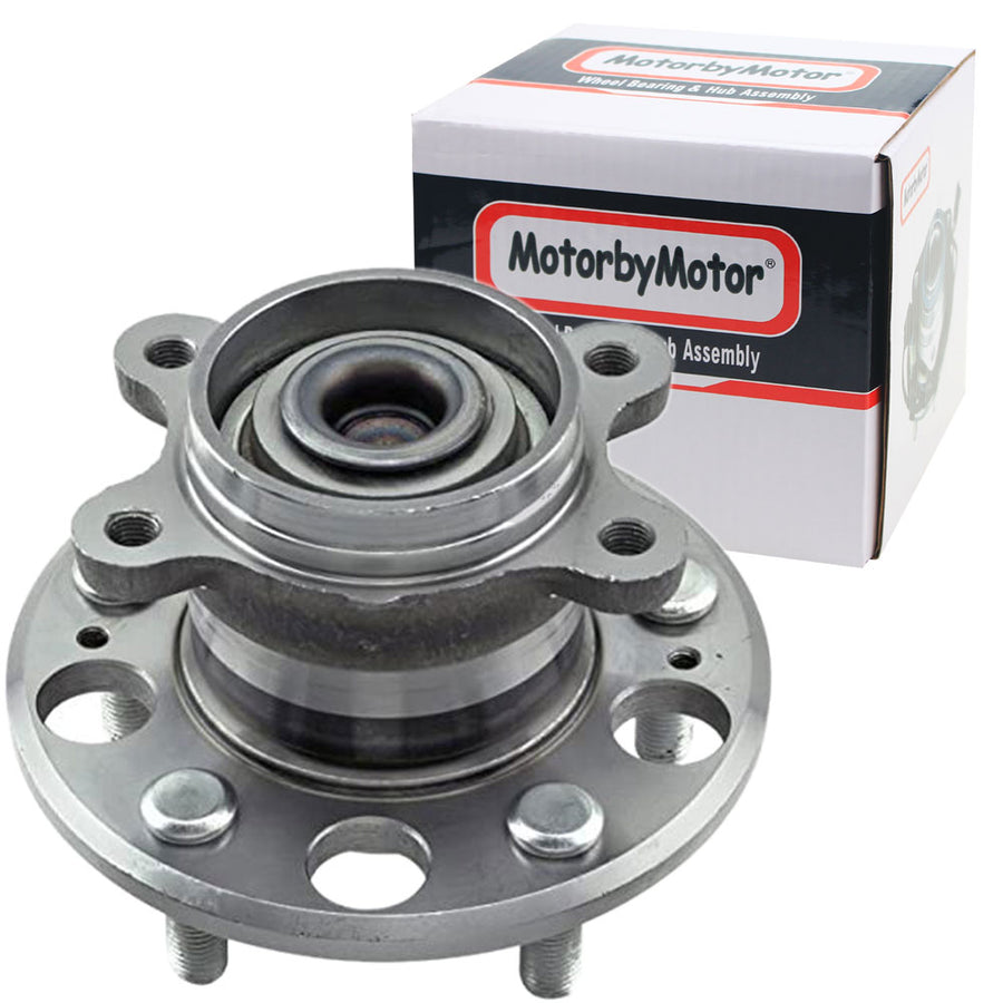 MotorbyMotor 512410 Rear Wheel Bearing & Hub Assembly Fits for Hyundai Elantra 2008 2009 2010 Wheel Hub w/5 Lugs