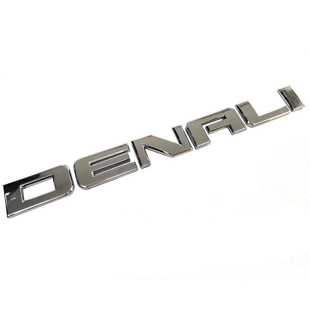 GMC Denali Emblem Letter Chrome 20930232