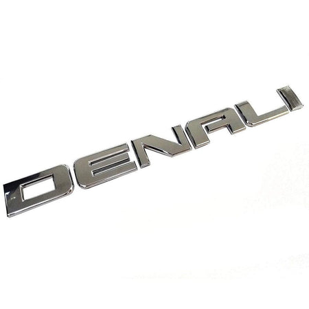 GMC Denali Emblem Letter Chrome 20930232