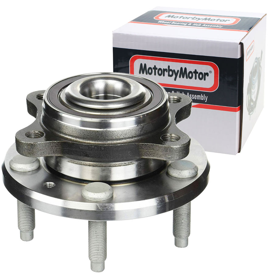 MotorbyMotor 512299 Rear Wheel Bearing Fit Ford Five Hundred/Freestyle/Taurus/Taurus X, Mercury Montego/Sable-w/5 Lugs, 2WD FWD