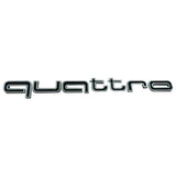 Audi RS Style Quattro Front Grille Emblem Badge - OEM Look Upgrade