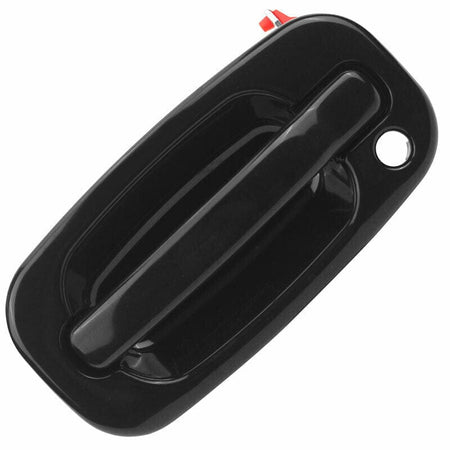 Front Driver Side Door Handle Fits for Cadillac Escalade, Chevy Avalanche/Silverado (Suburban) 1500 2500 3500/Tahoe, GMC Sierra 1500 2500/Yukon w/Keyhole Outside Door Handle-Black