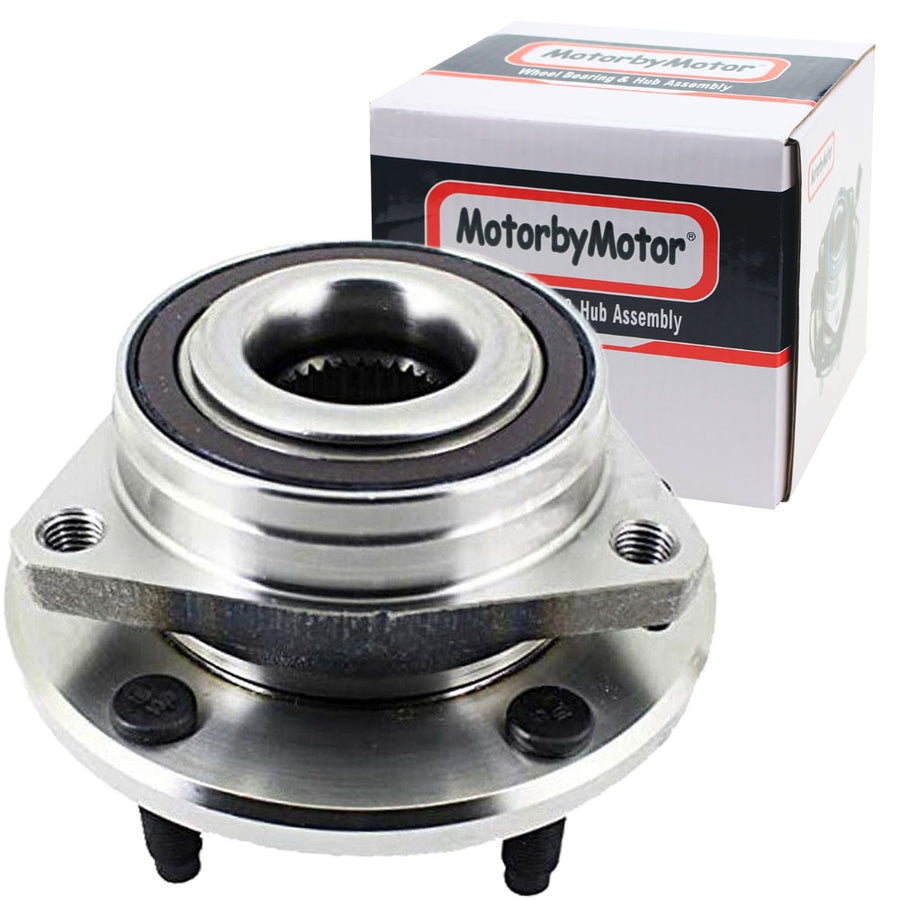 Front Wheel Bearing for 1999-2001 Ford F-250 F-350 Super Duty Wheel Hub w/8 Lugs, 4WD w/2 Wheel ABS-515021