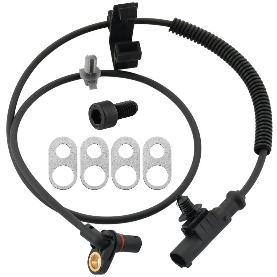 Front Wheel Speed ABS Sensor Fits for Dodge Dakota 2005-2010, Mitsubishi Raider 2006-2008, Ram Dakota 2011-Wheel Speed ABS Assembly