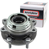 MotorbyMotor Front Wheel Bearing for Infiniti FX45 FX50 G37 M35 M37 M45 M56 Q40 Q50 Q60 Q70 Q70L QX50 QX70 Wheel Hub w/5 Lugs, AWD, 513335