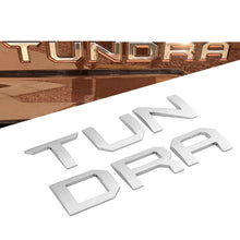 Load image into Gallery viewer, Toyota Tundra Emblem Letter Rear Badge 3D