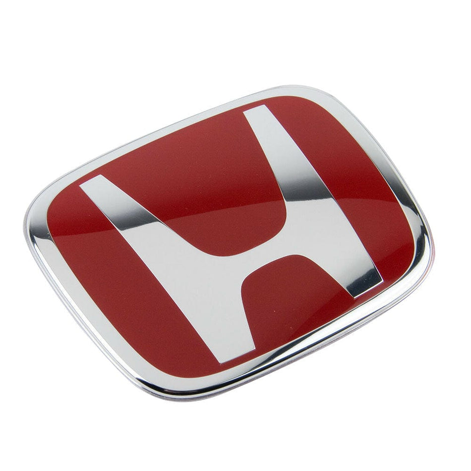 Honda Emblem - Civic Accord CRV FIT 75700-SMT-E00, Red