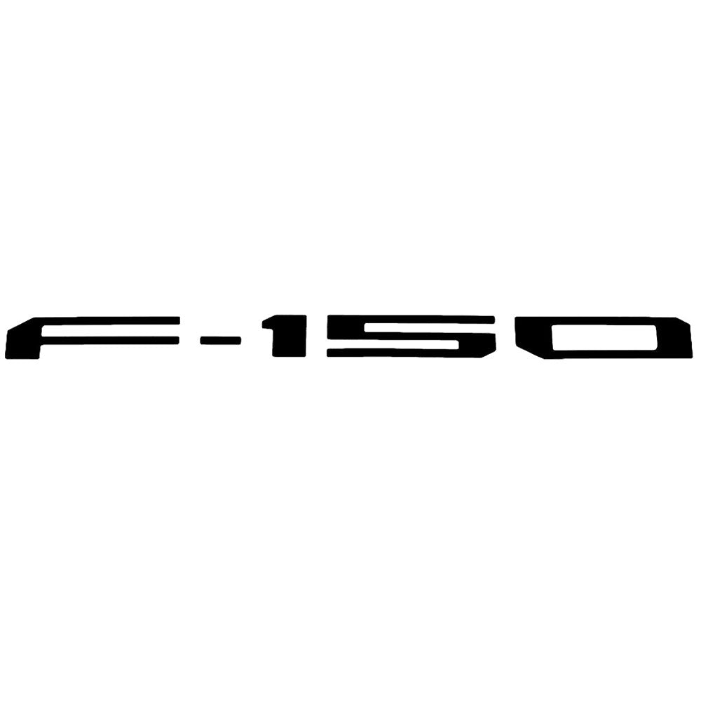 Ford F-150 Emblem Rear Tailgate Inserts Badge Matte Black
