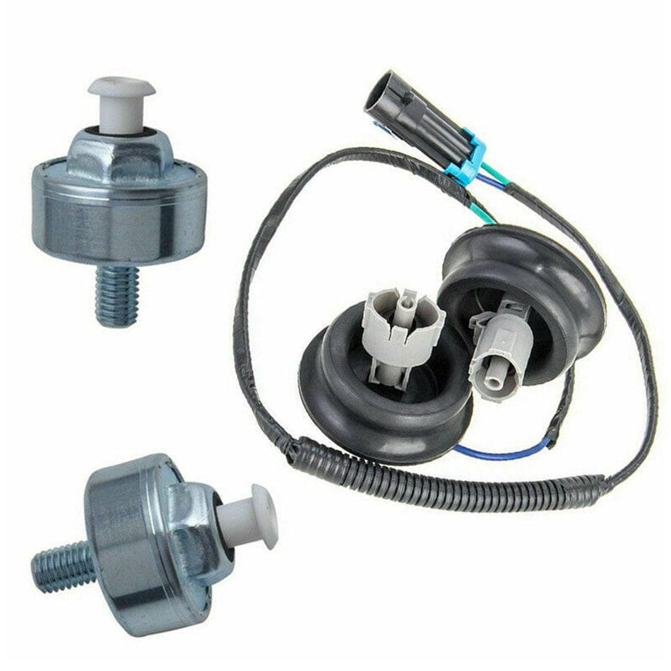 GM Ignition Knock Sensors 12601822 w/ Wiring Harness LS2 LS7 LS6 C5 C6