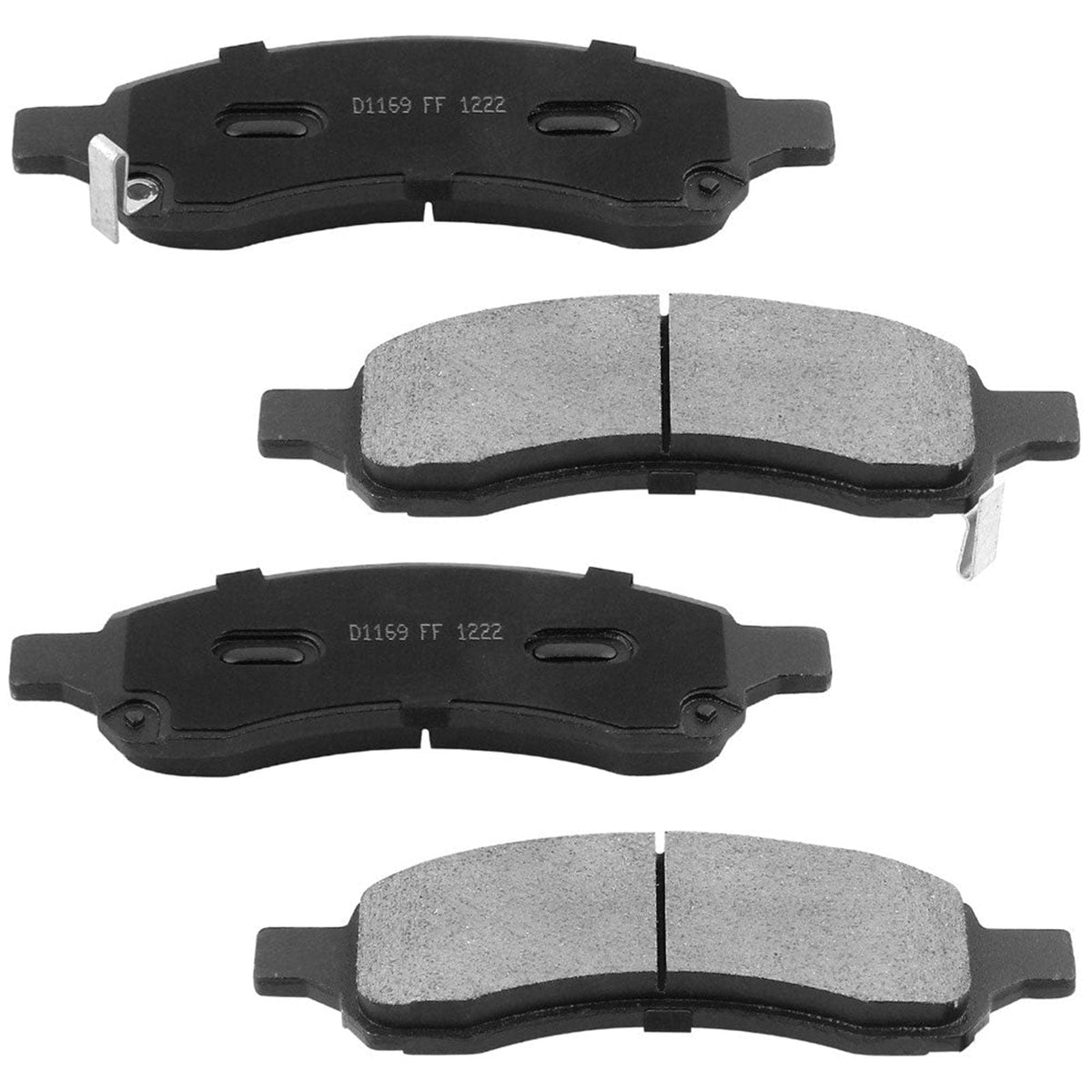 Front Premium Ceramic Brake For Enclave Chevrolet SSR Traverse Acadia D1169