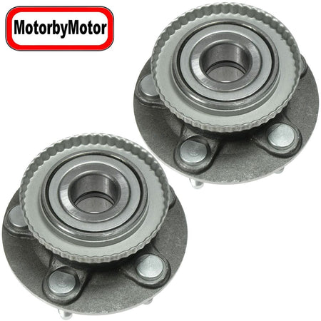 Rear Wheel Bearing & Hub Assembly Fits for Ford Taurus 1993-2005, Lincoln Continental 1993-2002, Mercury Sable 1993-2005 Wheel Hub w/5 Lugs, w/ABS-512107 (2 PACK)