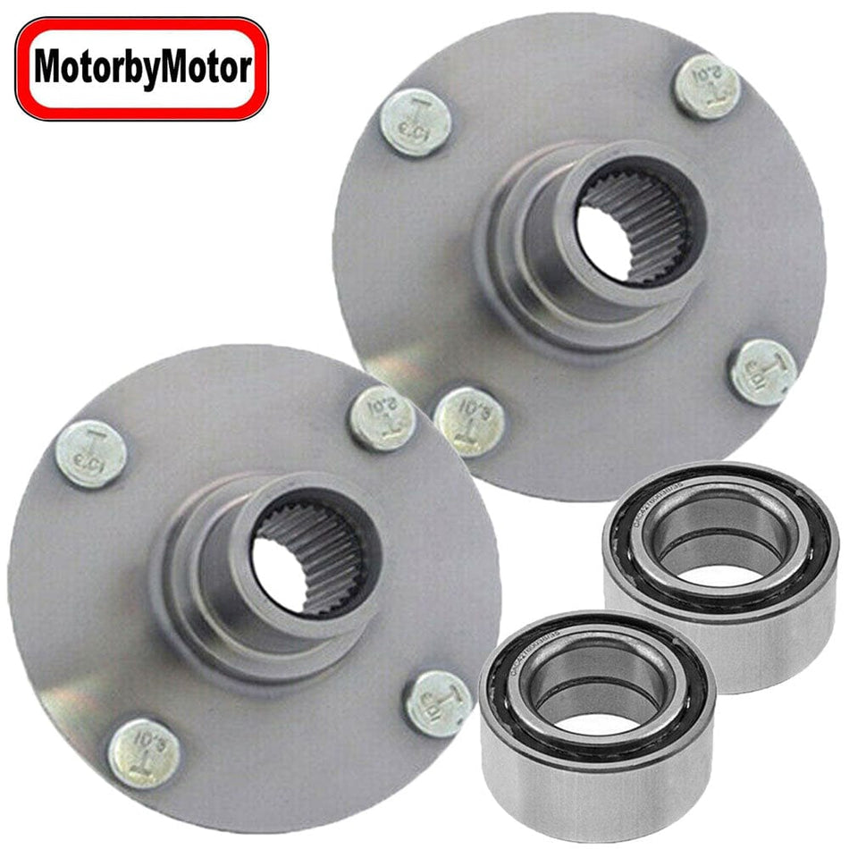 Front Wheel Bearing Fit 1995-1999 Nissan Maxima, 1996-1999 Infiniti I30 Wheel Hub w/4 Lugs, 930 703 510009 (2 Pack)