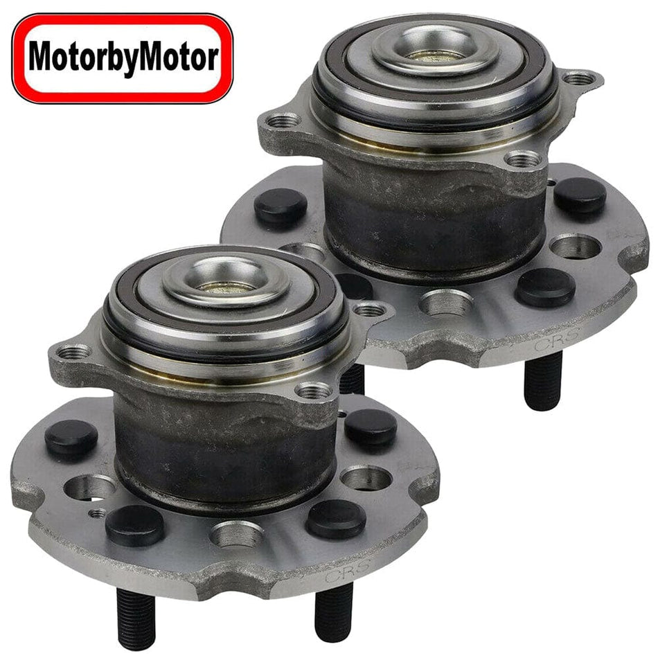 Rear Wheel Bearing for 2009-2015 Honda Pilot Wheel Hub w/5 Lugs, 2WD w/ABS-512416 (2 PACK)