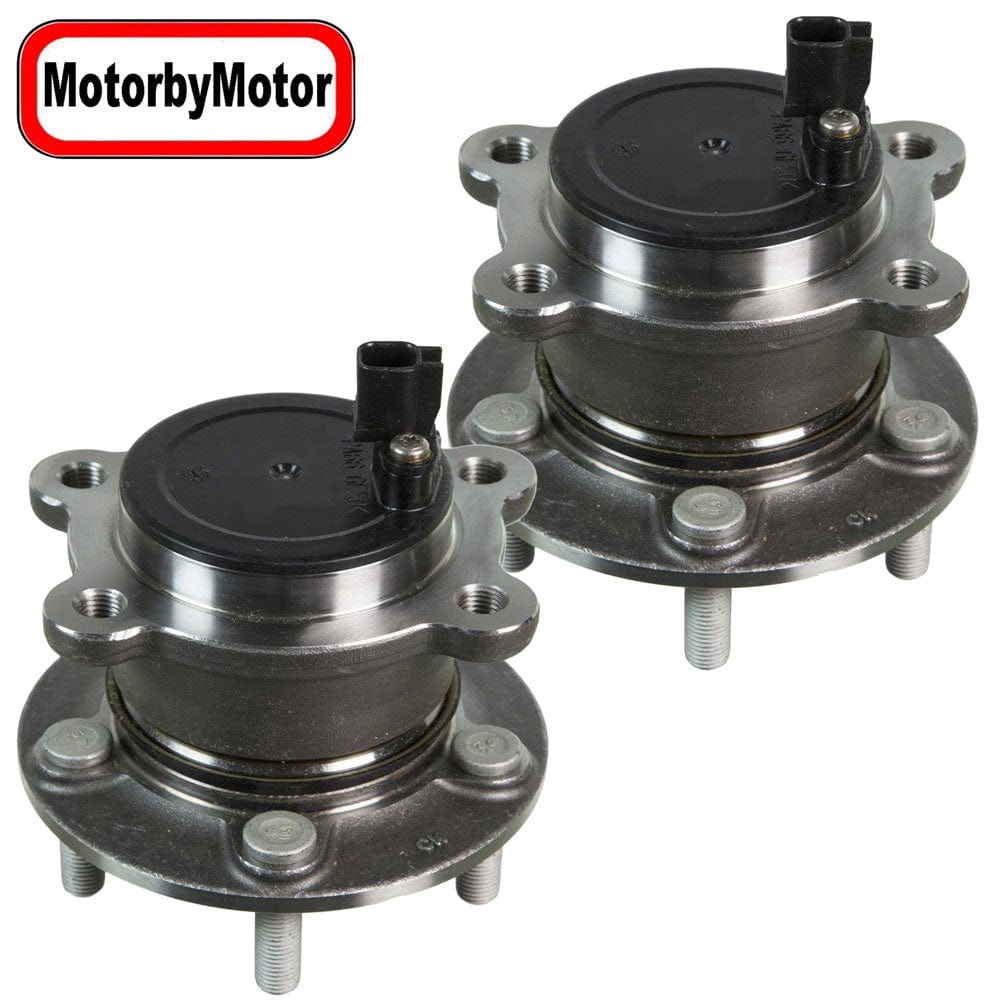 Rear Wheel Bearing Fit 2013-2018 Ford C-Max, 2013-2018 Ford Escape, 2015-2019 Lincoln MKC Wheel Hub w/5 Lugs FWD,512499 (2 PACK)