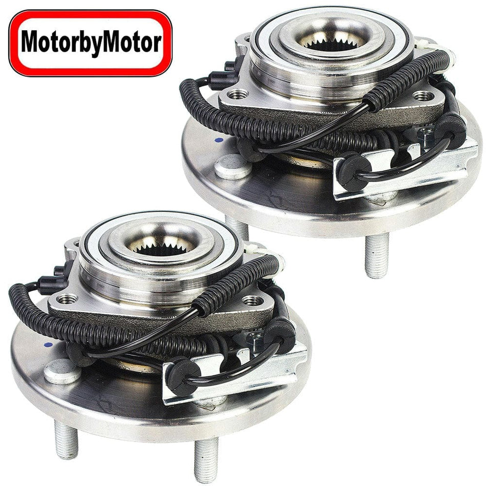 Front Wheel Bearing Fit 2008-2016 Chrysler Town & Country,Dodge Grand Caravan, 2009-2012 Volkswagen Routan Wheel Hub 5 Lug,515136 (2 PACK)