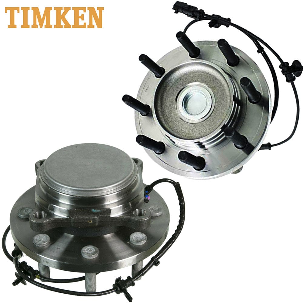 Timken-HA590466 Front Wheel Bearing and Hub Assembly Fits 2012-2014 RAM 3500 2WD -2pcs
