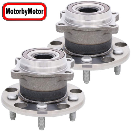 Rear Wheel Bearing Hub Assembly Fits for Lexus GS200T/GS300/GS350/GS450H/IS200T/IS250/IS300/IS350/RC200T/RC300/RC350 Wheel Hub w/5 Lugs-512546 (2 PACK)