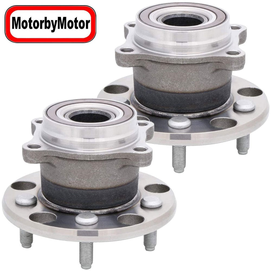 Rear Wheel Bearing Hub Assembly Fits for Lexus GS200T/GS300/GS350/GS450H/IS200T/IS250/IS300/IS350/RC200T/RC300/RC350 Wheel Hub w/5 Lugs-512546 (2 PACK)