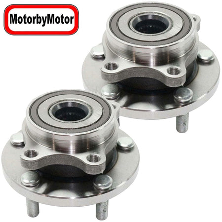 Front Wheel Bearing for 2007 Subaru Impreza, 2015-2019 Subaru WRX, 2016-2019 Subaru WRX STI Wheel  Hub w/5 Lugs-513358 (2 Pack)
