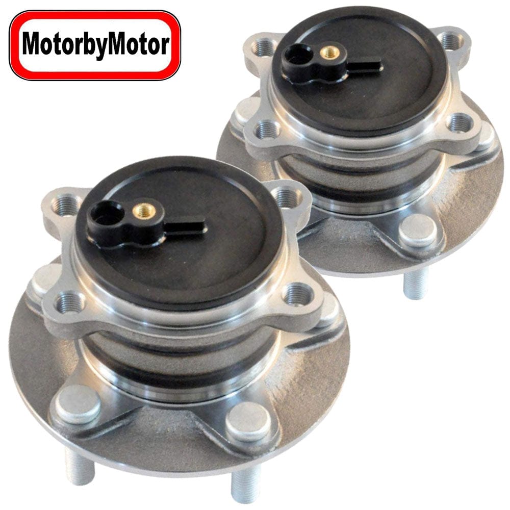 Mazda 6 CX-5 Wheel Bearing 512519 ABS 2WD FWD 5 Lugs 2013-18 (2 Pack)