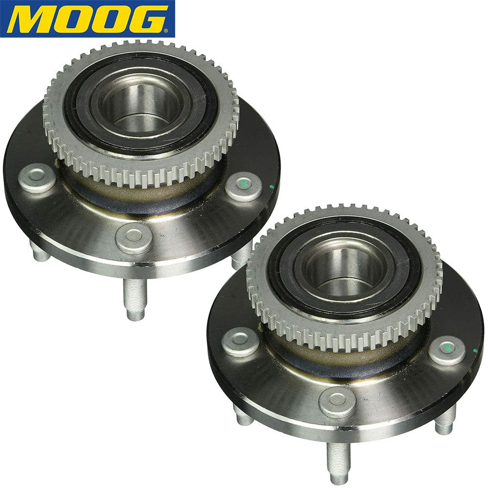 MOOG 513221 Front Wheel Bearing Hub Assembly 2005-2014 Ford Mustang Avanti (set of 2)