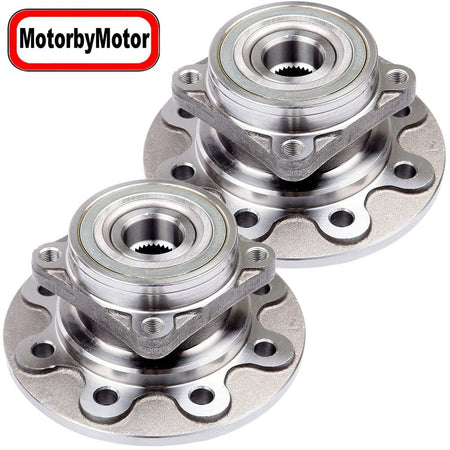 Front Wheel Bearing Fit Dodge Ram 2500 1994-1999 Wheel Hub w/8 Lugs 4WD, 2W/ABS, 515012  (2 Pack)