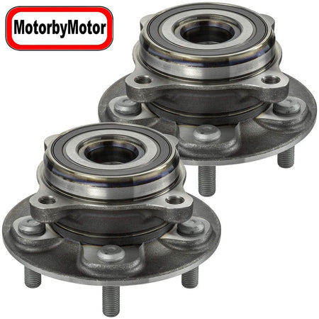 Front Wheel Bearing Hub Assembly Fits for 2019 Lexus ES350, 2016-2019 Lexus RX350, 2016-2019 Lexus RX450H, 2019 Toyota Avalon, 2018-2019 Toyota Camry Wheel Hub w/5 Lugs-513397 (2 PACK)