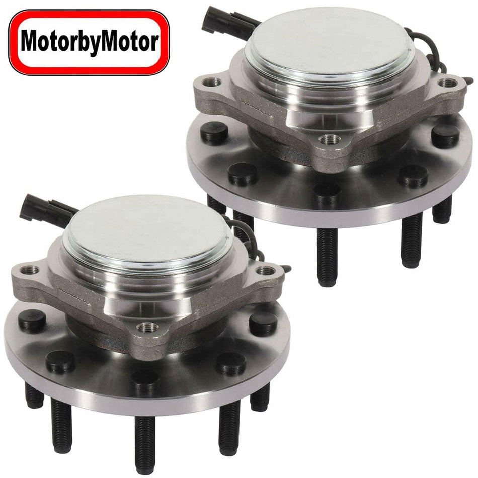 Front Wheel Bearing Fit Dodge Ram 2500 3500 Pickup 2009-2011 Ram 2500 3500 Wheel Hub 8 Lugs w/ABS, 2WD RWD, 515123 (2 PACK)