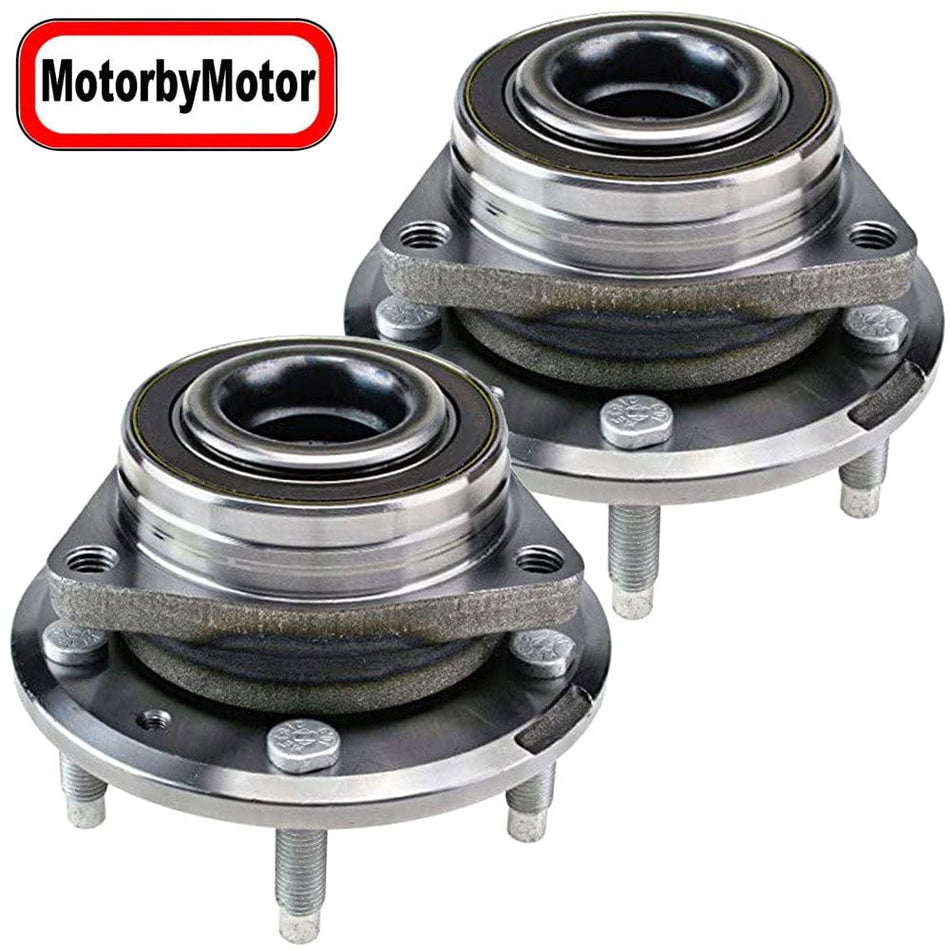 Front Wheel Bearing for Buick Cascada Verano, Cadillac ATS ELR, Chevy Cruze Orlando Volt,Wheel Hub 5 Lugs, AWD-513316 (2 PACK)