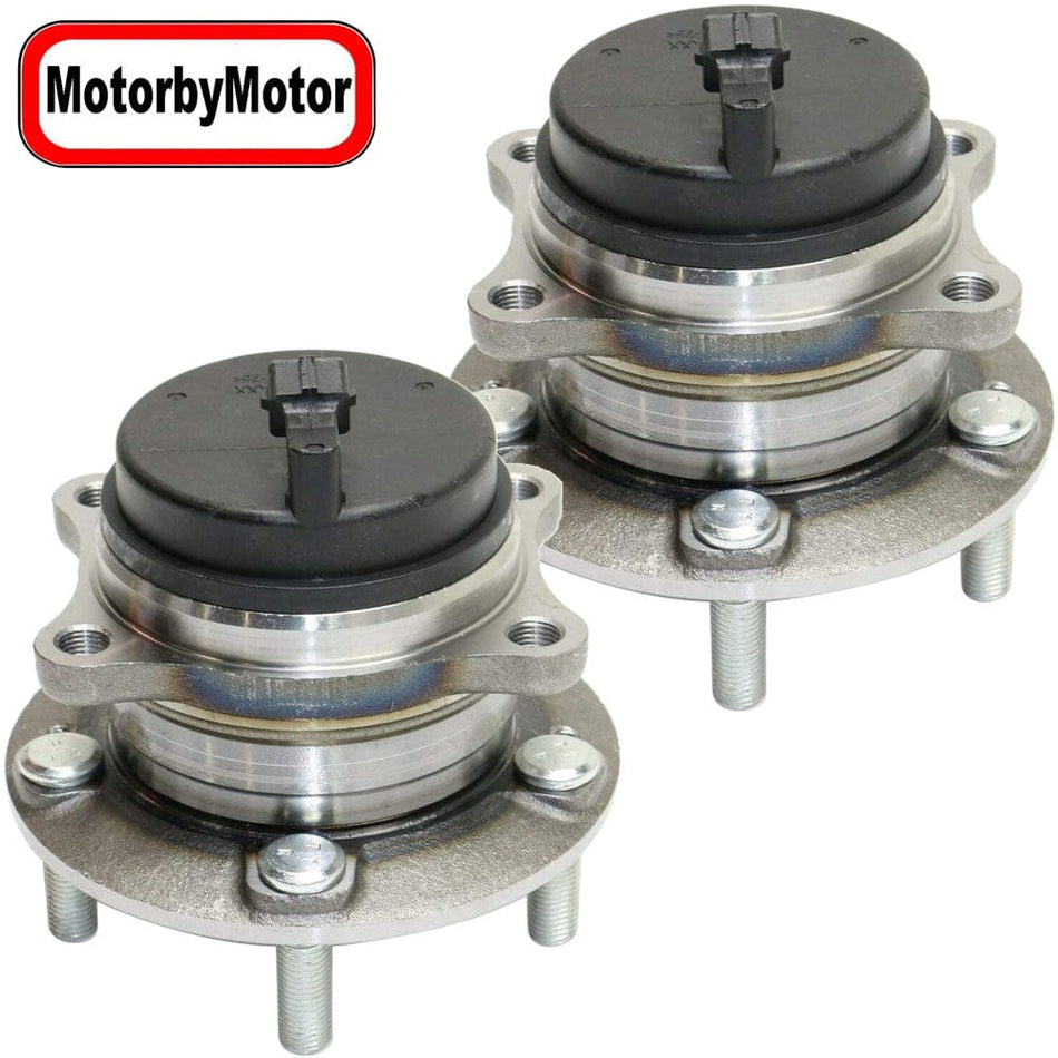 Rear Wheel Bearing Hub Assembly 07-18 Hyundai Santa Fe, 2019 Hyundai Santa Fe XL, 07-12 Hyundai Veracruz, 11-15 Kia Sorento [5 Lugs FWD]-512326 - 2 PACK