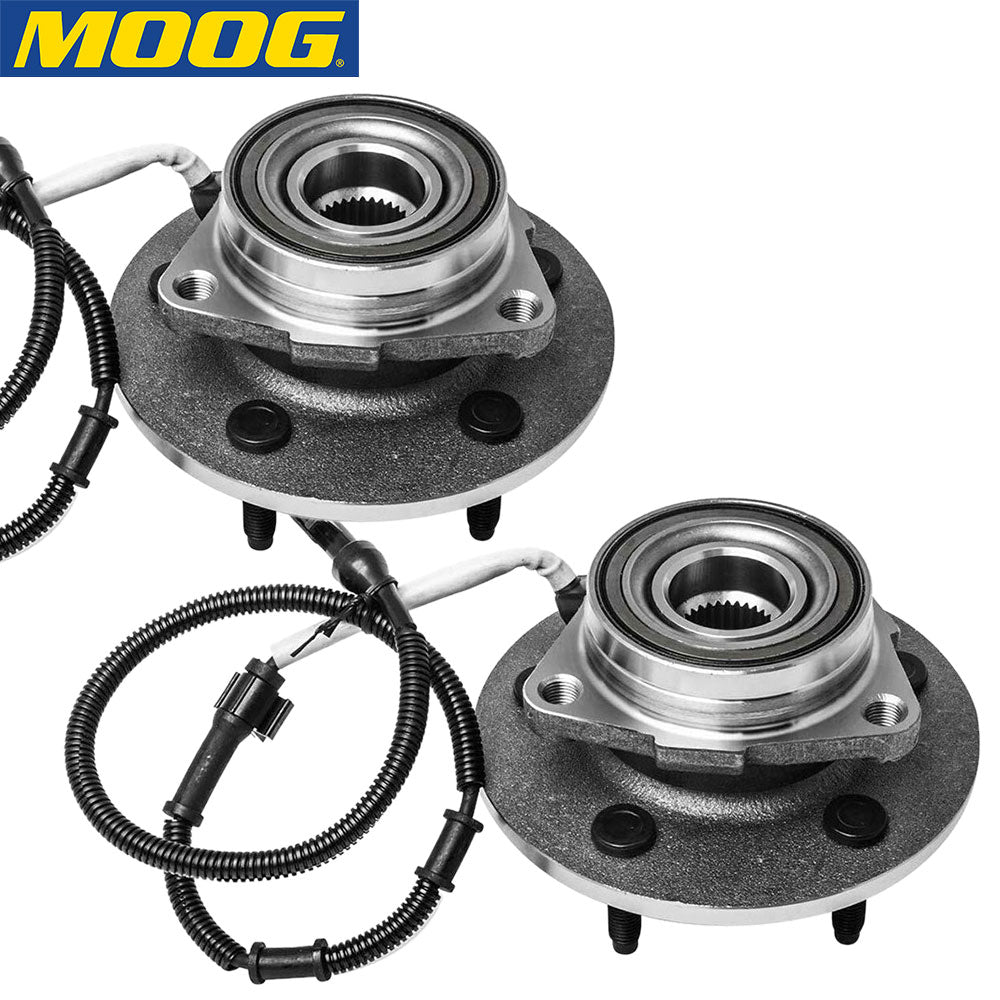 MOOG 515010 Wheel Bearing and Hub Assembly 1997-2000 Ford F150 (2 PACK)