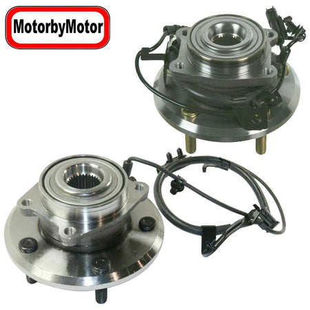 Rear Wheel Bearing Fit 2009-2018 Dodge Journey Hub Bearing w/ABS, Wheel Hub 5-Lug 2WD, AWD 512478+512479 (2 PACK)