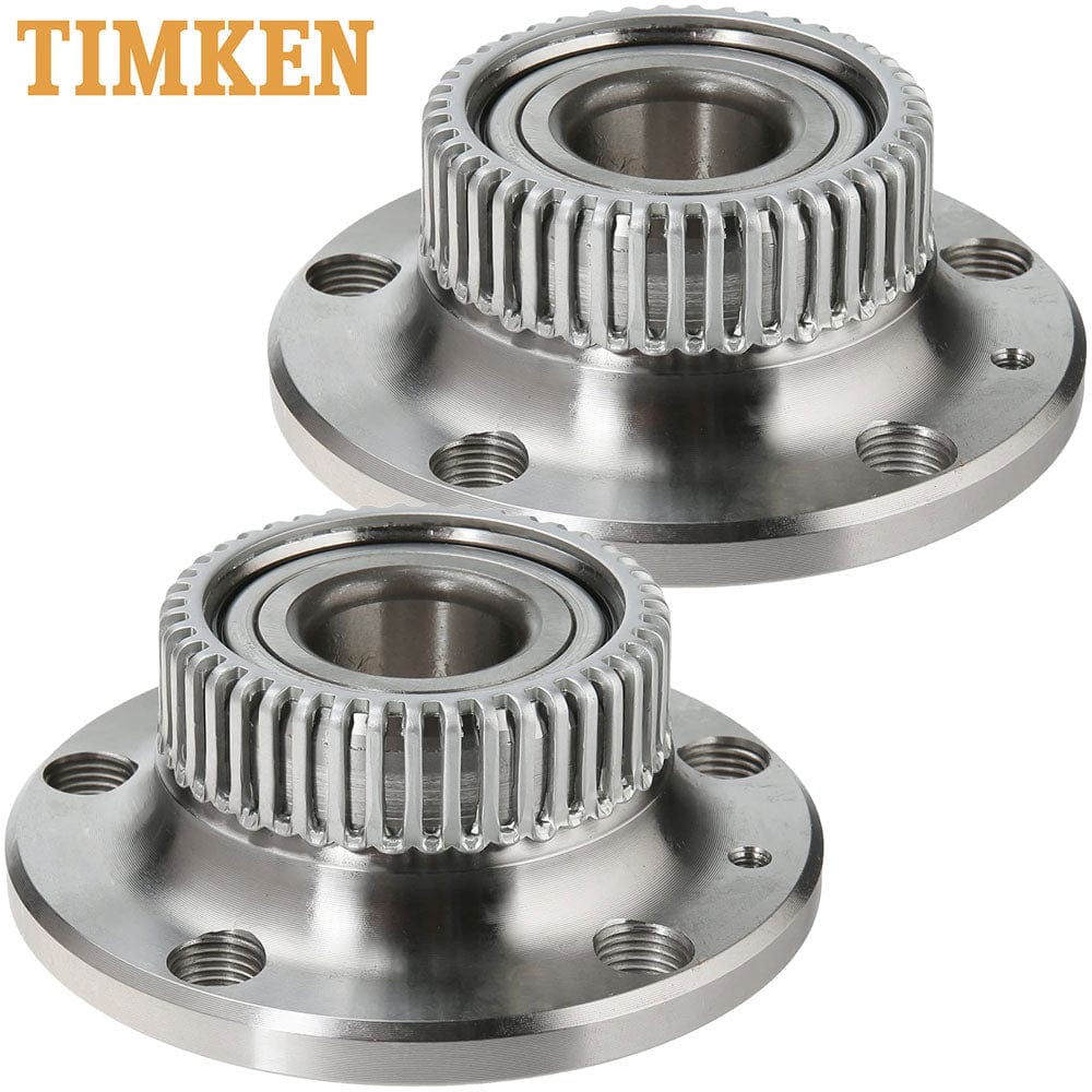 Timken 512012 Rear Wheel Bearing Hub Assembly VW Golf Jetta Jetta City Beetle-2pcs