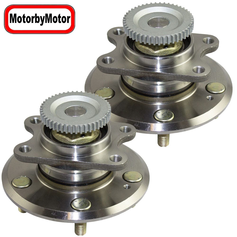 Rear Wheel Bearing Fit 2002-2005 Hyundai XG350, 2001 Hyundai XG300 Wheel Hub w/ABS, 5 Lugs, 512189 (2 Pack)