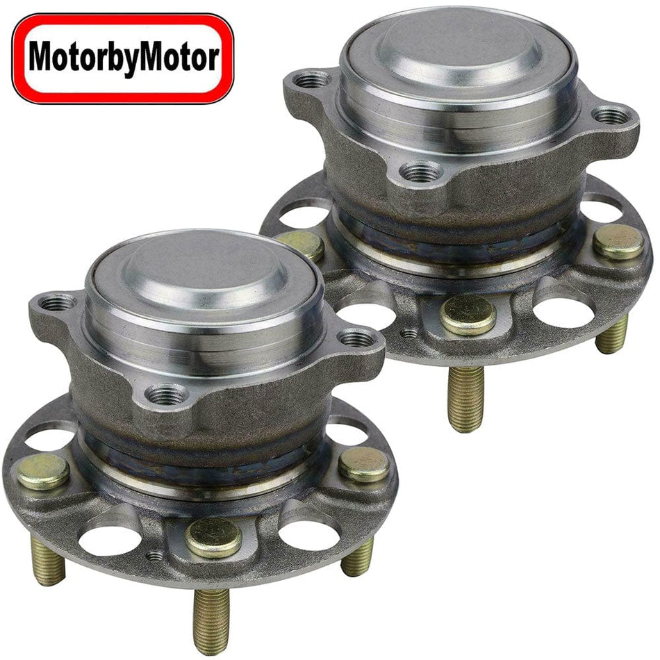 Rear Wheel Bearing for 2014-2017 Honda Accord 2.0L L4 Electric-w/5 Lugs-512516 (2 PACK)
