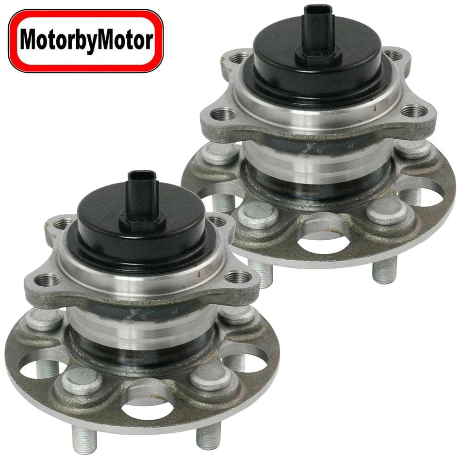 Rear Wheel Bearing for 2011-2017 Lexus CT200H, 2016-2019 Toyota Prius Wheel Hub w/5 Lugs-512547 (2 Pack)