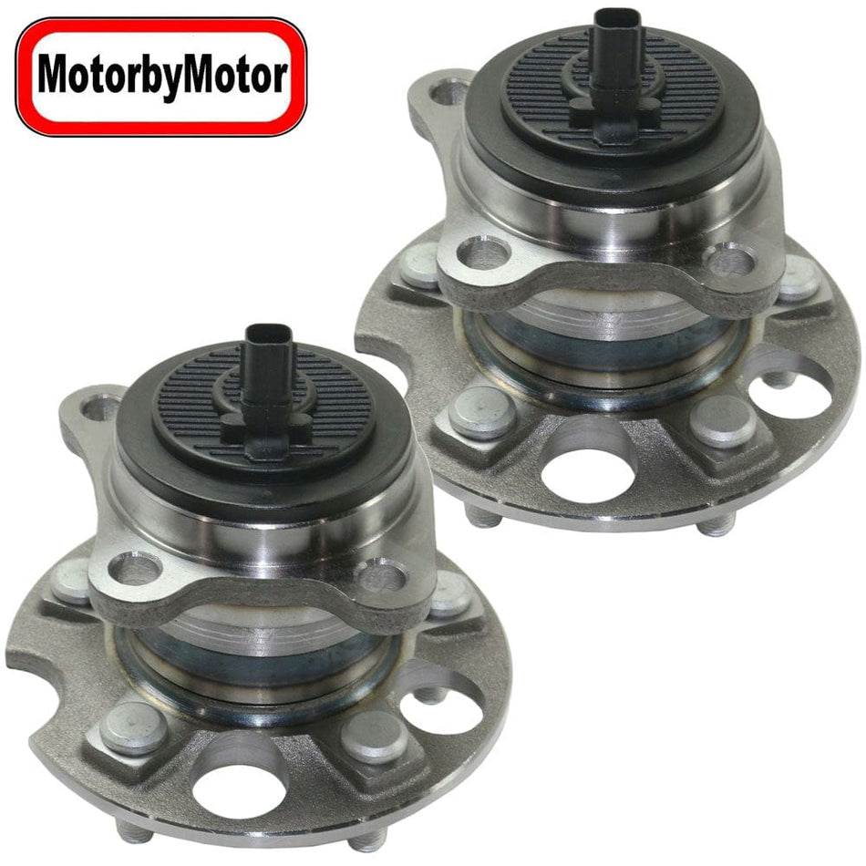 Rear Wheel Bearing & Hub Assembly Fits for 2009-2016 Toyota Venza Wheel Hub w/5 Lugs (2WD, FWD)-512421 512422 - 2 PACK