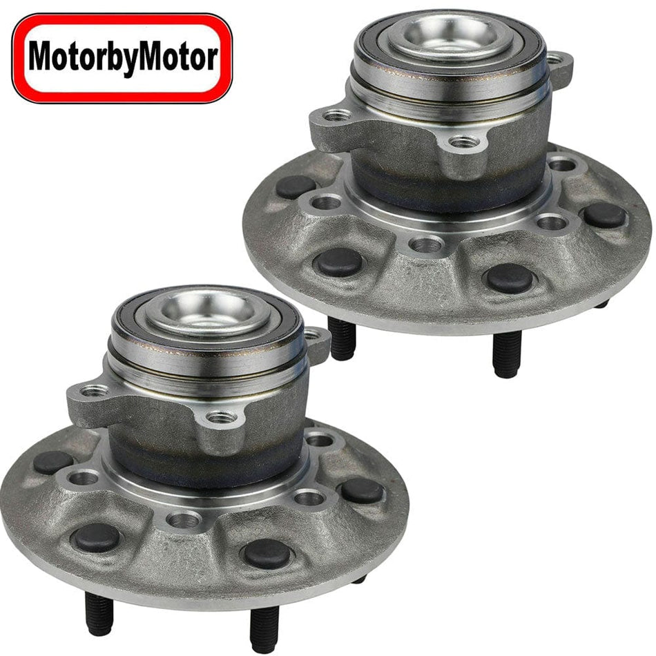 Front Wheel Bearing Fit Chevrolet Colorado, GMC Canyon 2009-2012 Wheel Hub,6 Lugs, w/ABS 2WD RWD,515120 (2 PACK)