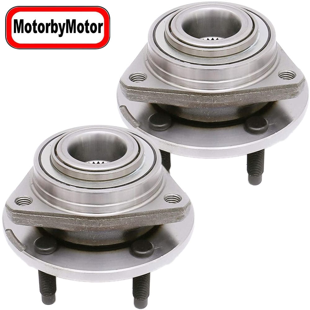 Front Wheel Bearing & Hub Assembly fit for 2004-2007 Chevy Malibu, 2005-2007 Pontiac G6 w/5 Lugs (Non-ABS)-513215 - 2 PACK