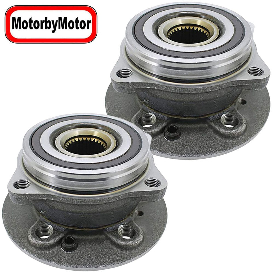 Front Wheel Bearing for Mercedes-Benz GL350, GL450, GL550, GL63 AMG, ML250, ML350, ML550, ML63 AMG Wheel Hub w/5 Lugs-513363 (2 Pack)