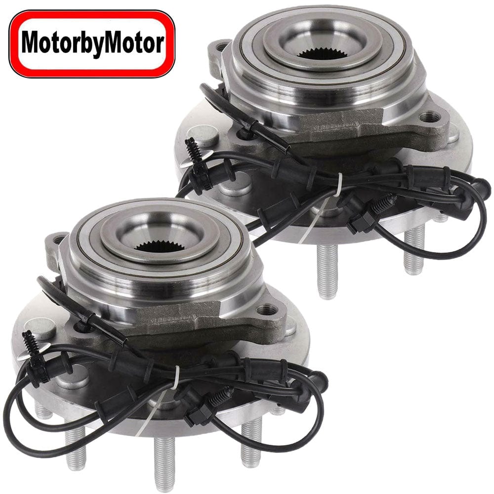 Front Wheel Bearing for 2012 2013 Doge Ram 2500, 2012 2013 Ram 3500 Wheel Hub 4WD w/ABS, 8 Lug-515148 (2 Pack)