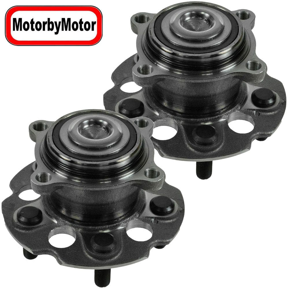 Rear Wheel Bearing Fit 2005-2016 Honda Odyssey  Wheel Hub-5 Lugs (2 Pack)