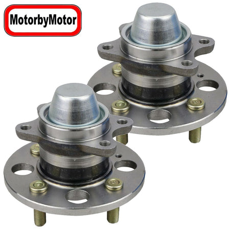 Rear Wheel Bearing Fit 2006-2011 Kia Rio, Kia Rio5, 2007-2011 Hyundai Accent Wheel Hub, 4 Lugs-512325 (2 Pack)