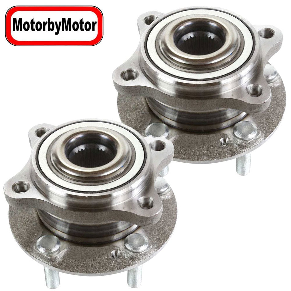 Hyundai Santa Fe Wheel Bearing Hub Assembly 2007-2011 Rear 513256 - 2pc