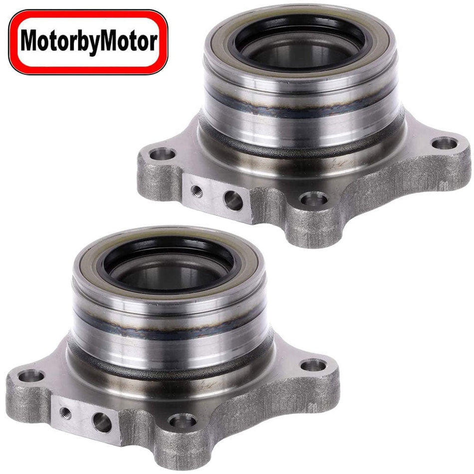 Rear Wheel Bearing & Hub Assembly Fits for 2008-2019 Lexus LX570, 2008-2019 Toyota Land Cruiser Wheel Hub-512396 512397